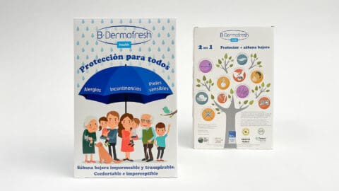 Sabanas bajeras B-Dermofresh impermeable 