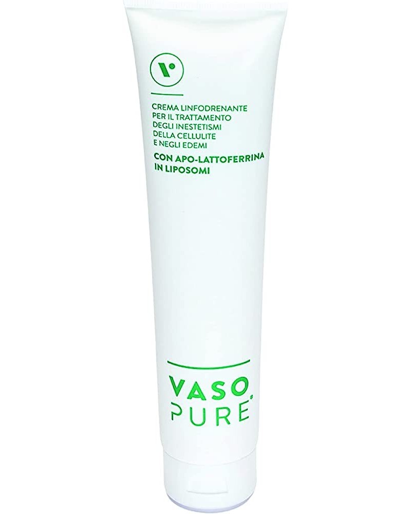 Vasopure crema 200ml de Laboratorios TDCare para linfedema y lipedema – tratamiento tópico con apo-lactoferrina y MSM
