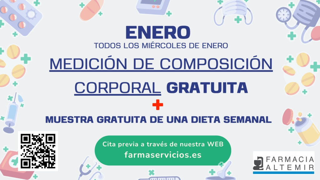 medicion de composicion de grasa corporal ( gratuita ) + muestra gratuita de una dieta semanal
