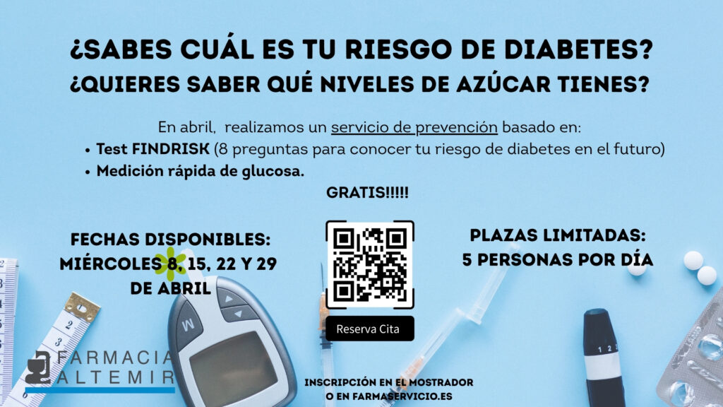 ¿sabes cuál es tu riesgo de diabetes 2